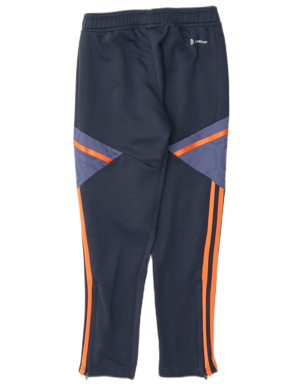 Adidas Pantalon de Survêtement Manchester United Garçon 9-10 Ans Bleu Marine