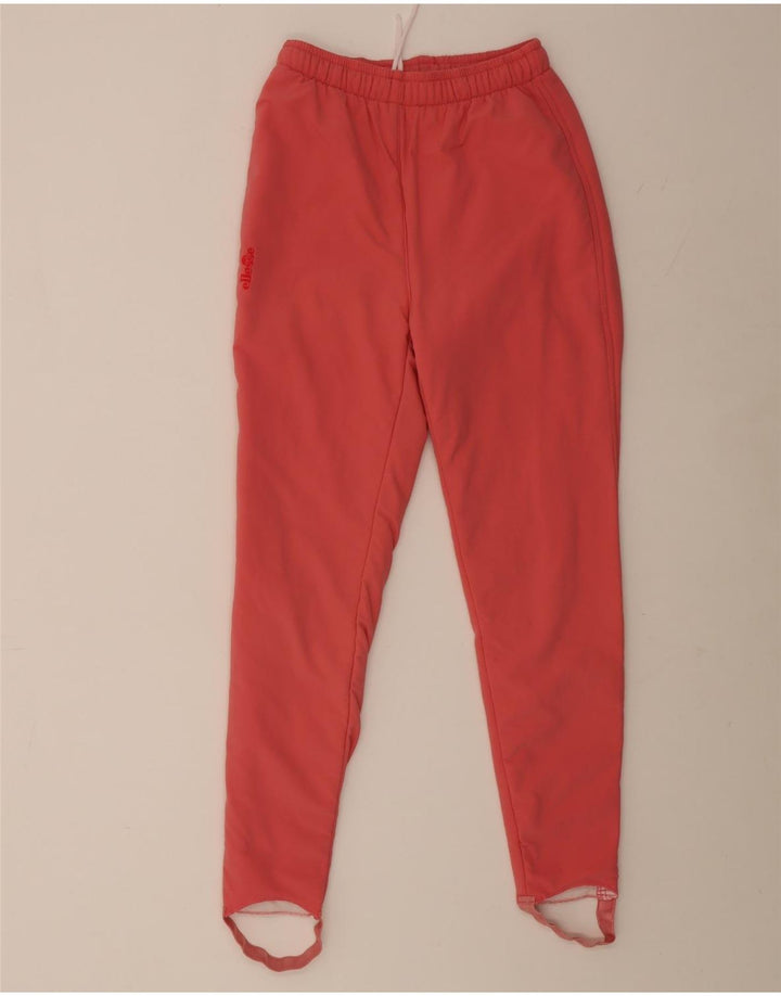 Ellesse Pantalon De Survêtement Étrier Femme EU 40 Rouge Moyen Polyamide