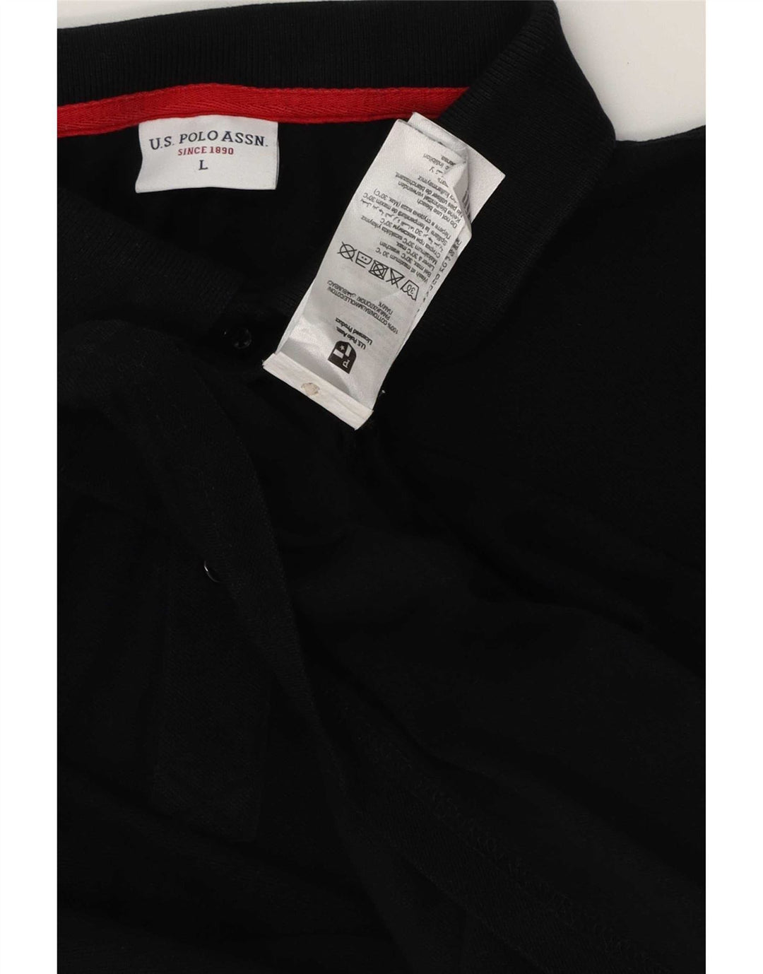 U.S. Polo Assn. Chemise Homme Large Coton Noir