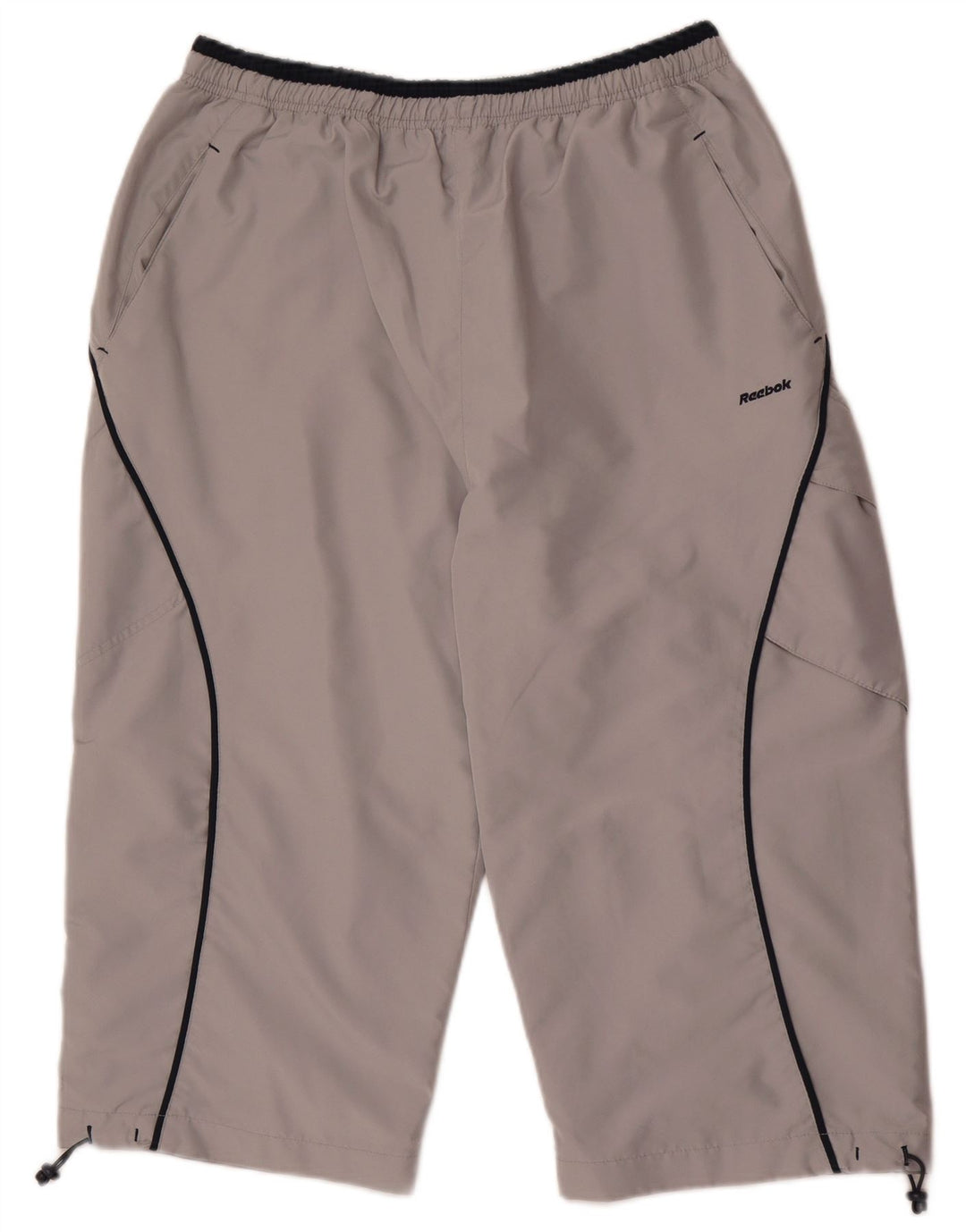 Reebok Bermuda Sport Short Homme Gris Large Polyester