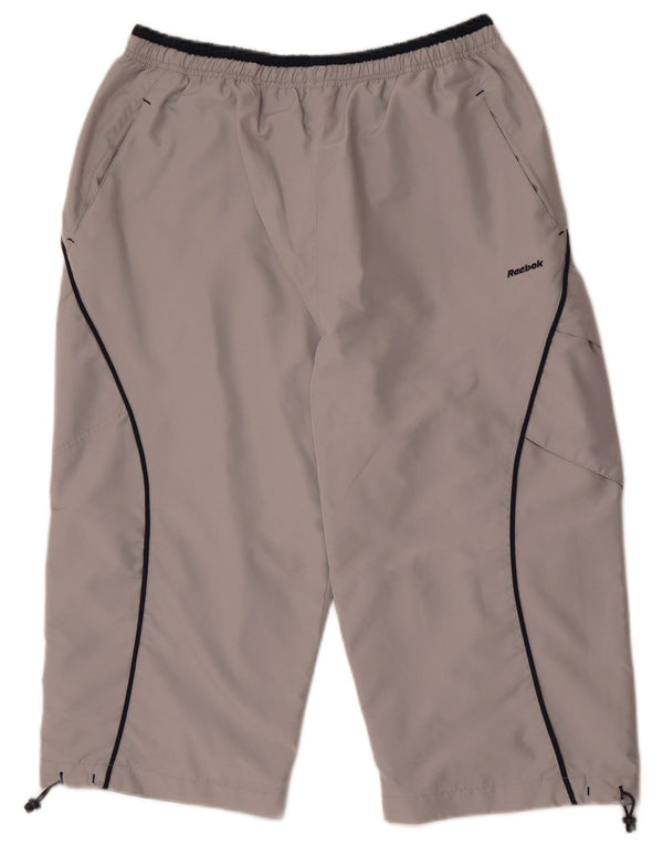 Reebok Bermuda Sport Short Homme Gris Large Polyester