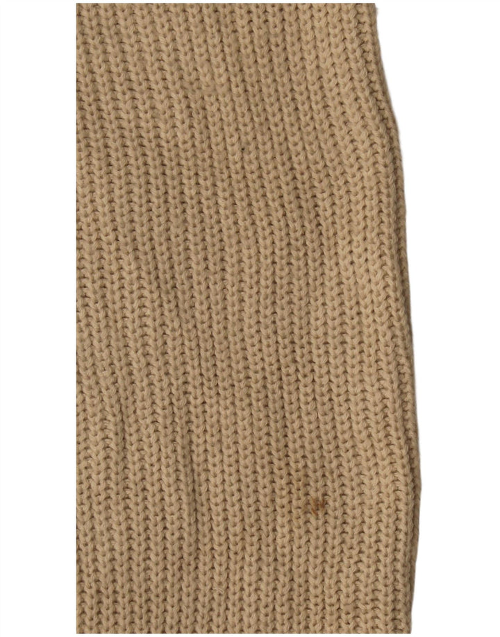Topshop Cardigan ouvert surdimensionné pour femme UK 14 Beige moyen