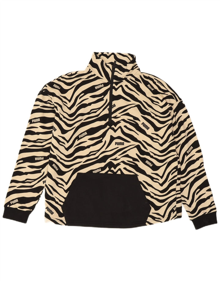 PUMA Sweat-shirt surdimensionné pour femme UK 44 Medium Off White