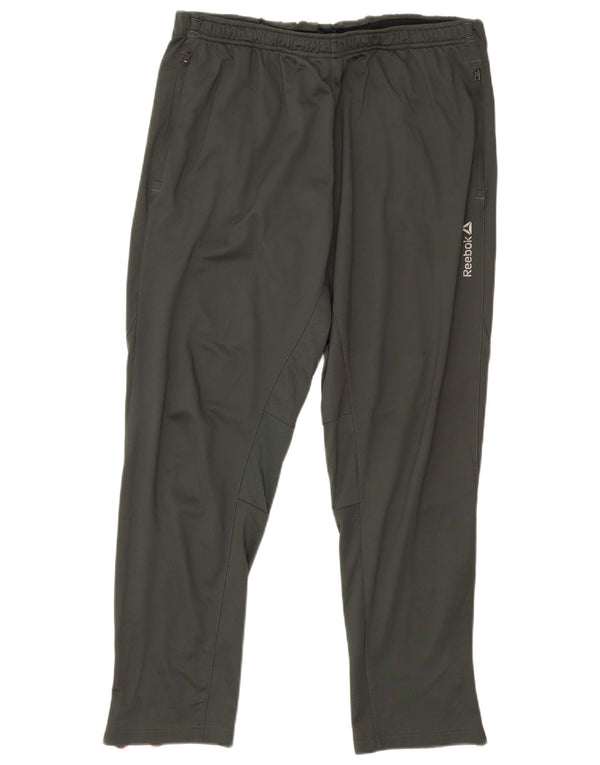 REEBOK Pantalon de survêtement graphique pour femme UK 18 XL Vert