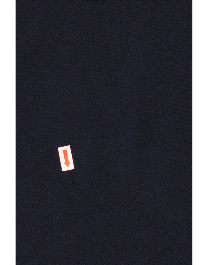Basic Pull Col Roulé Homme IT 56 XL Bleu Marine Laine