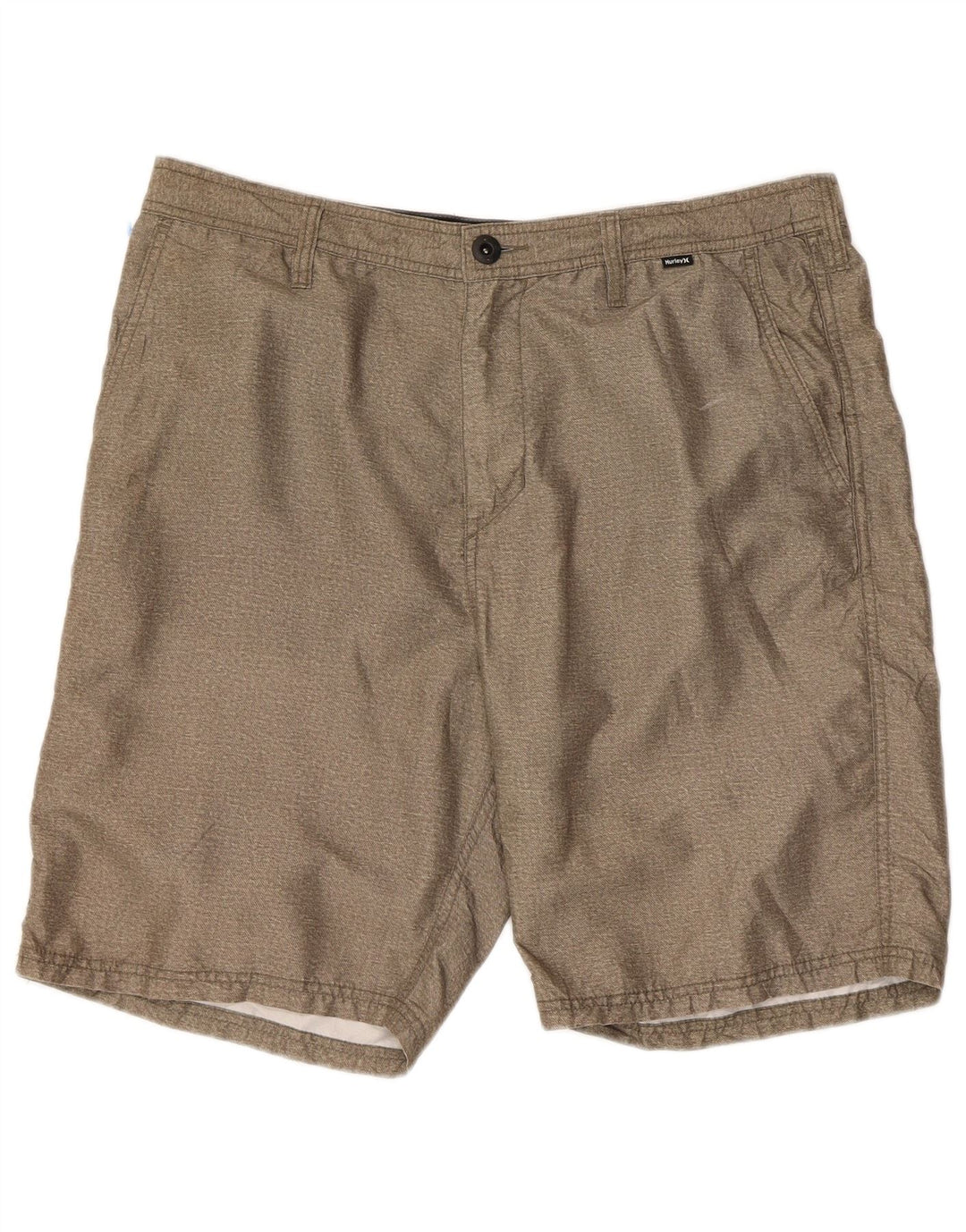 Hurley Short Chino Homme W34 Large Kaki Polyester