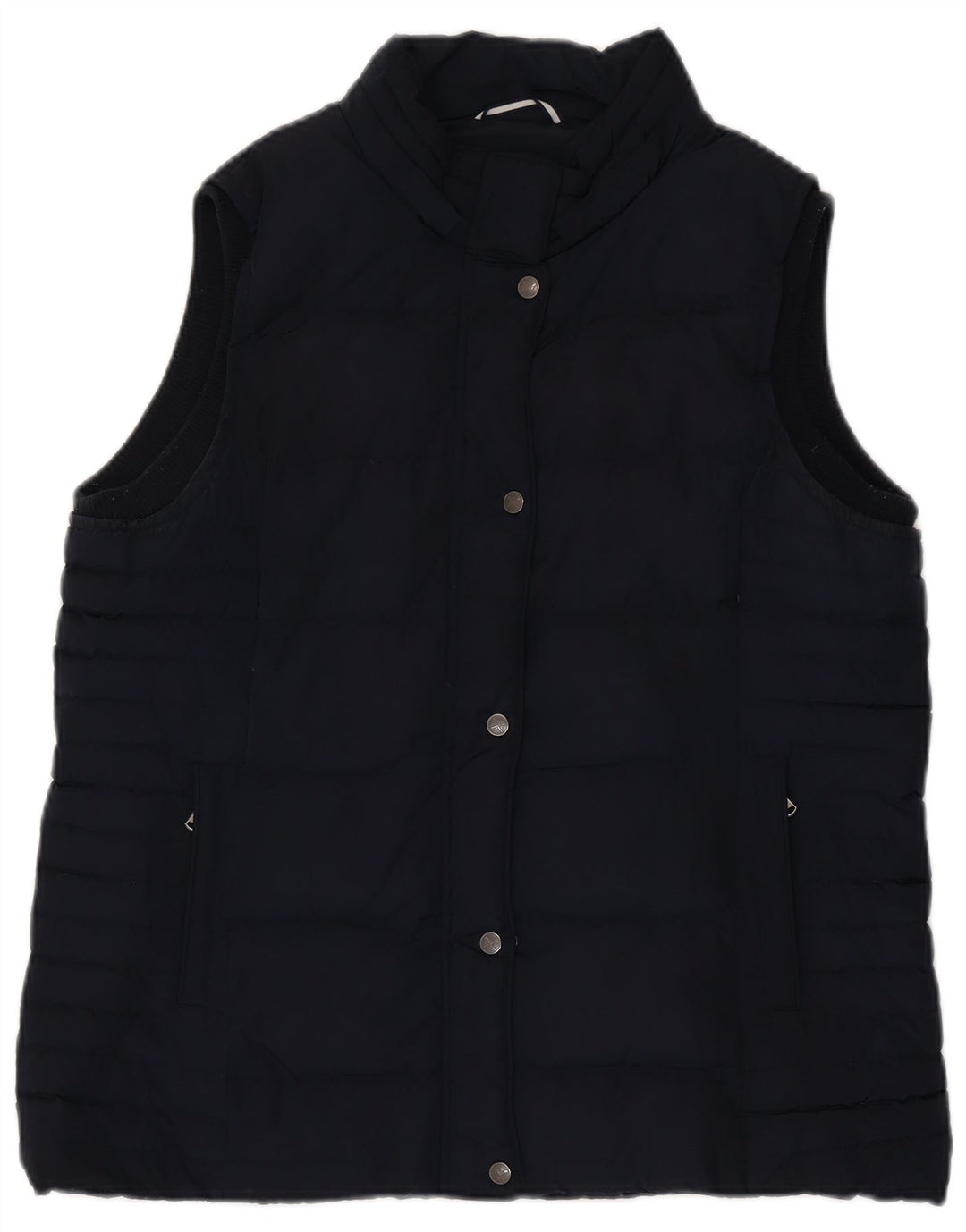 Crew Clothing Gilet régulier pour femme UK 16 Large Bleu marine Polyester