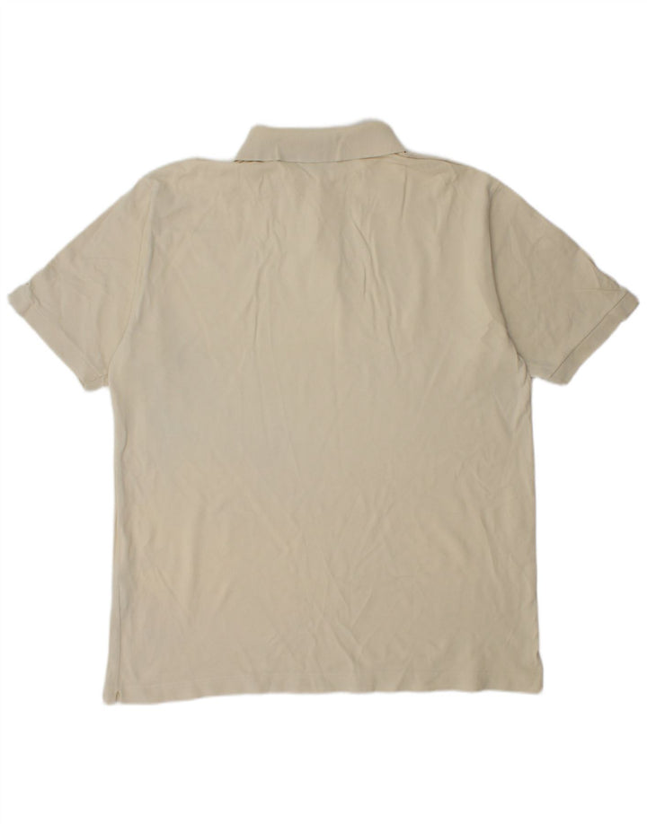 Kappa Polo Homme XL Blanc Coton