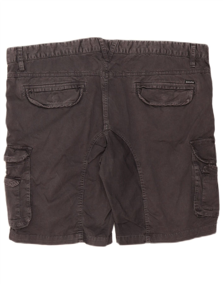 Brugi Short Cargo Homme IT 58 4XL W42 Gris