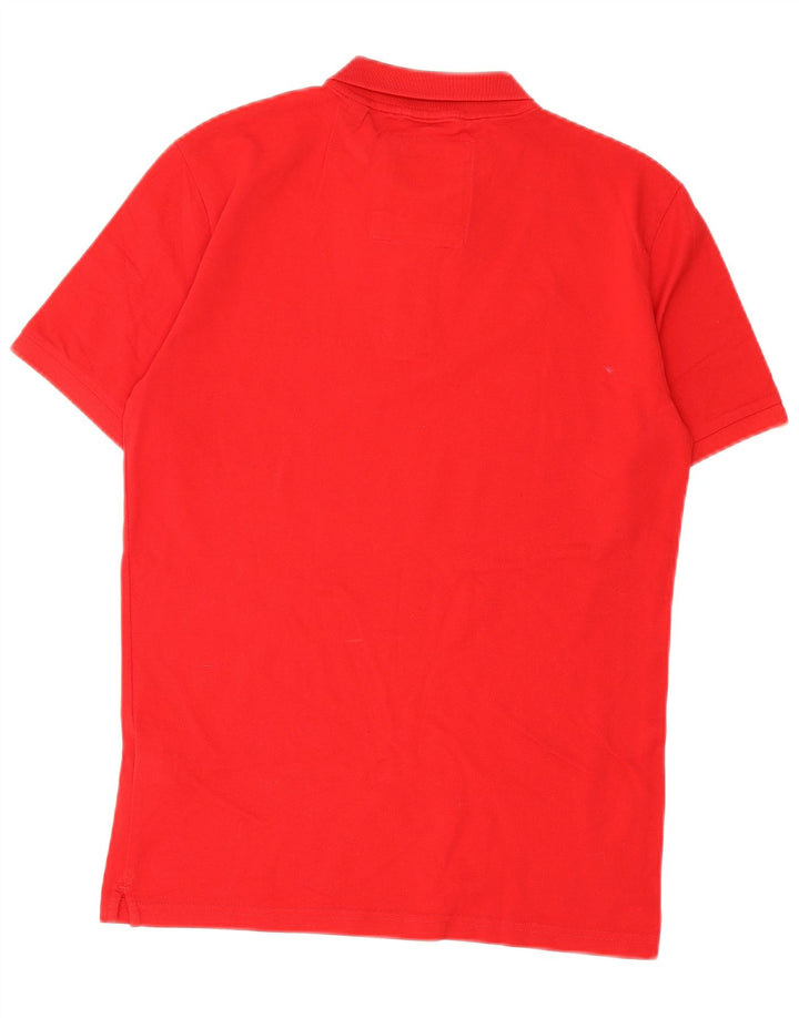 Superdry Polo Homme Rouge Moyen Coton
