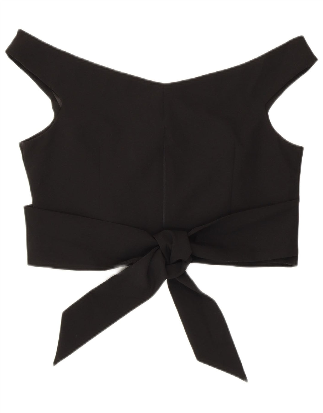 Coast Haut court à épaules dénudées pour femme UK 16 Large Noir Polyester