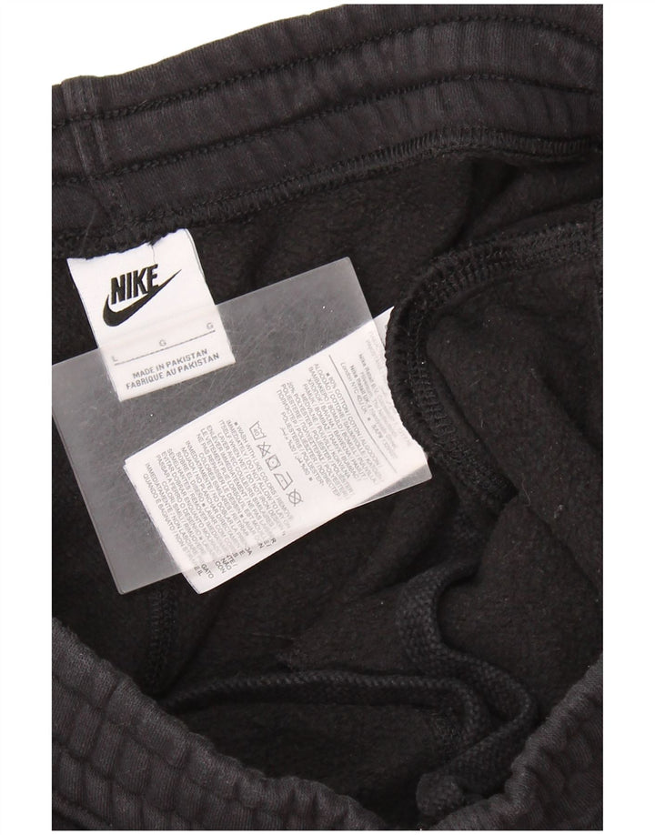 NIKE Pantalon de survêtement pour hommes Joggers Large Noir Coton