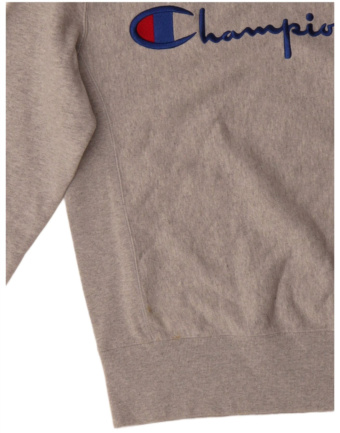 Champion Sweat-shirt graphique pour homme Petit coton moucheté gris