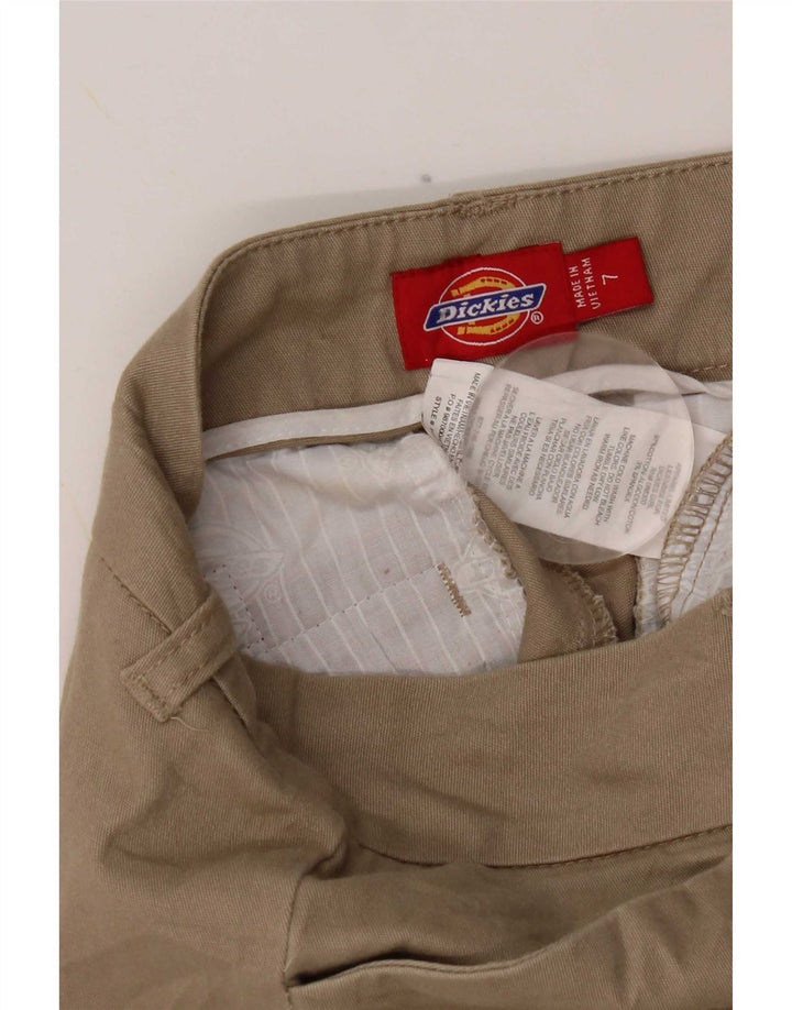 Dickies Pantalon décontracté bootcut pour femme US 7 Medium W30 L31 Coton beige