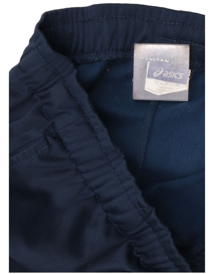 Asics Pantalon De Survêtement Homme Bleu Marine Moyen Polyester