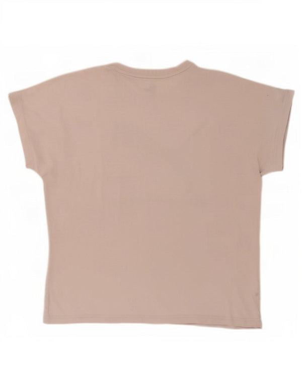 Puma T-shirt graphique surdimensionné pour femme UK 10 Small Beige
