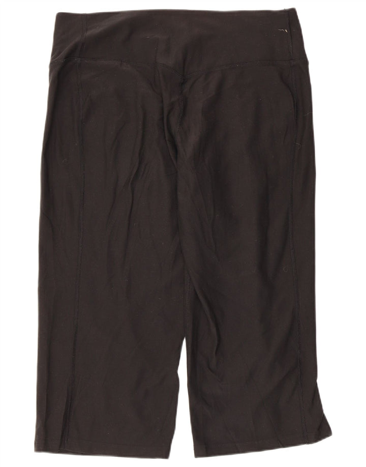 NIKE Bermuda de sport Dri Fit pour femme UK 16 Large Noir