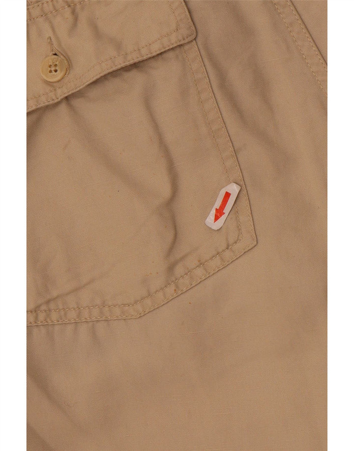 Gant Short Cargo W33 Homme Beige Moyen Colorblock Lin