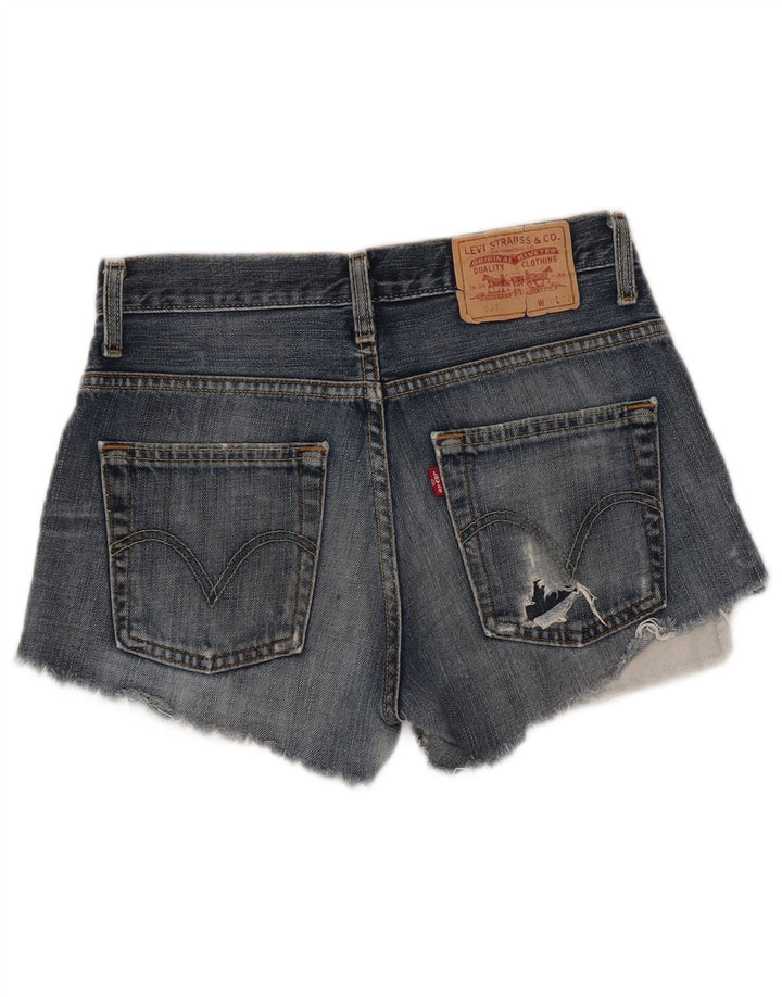 Levi's Short en Jean 507 Femme W29 Bleu Moyen Coton