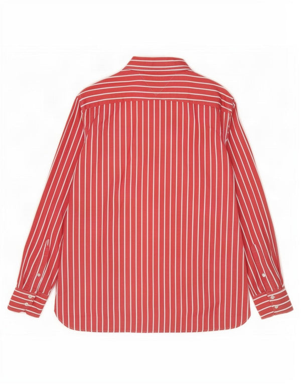Tommy Hilfiger Chemise Homme XL Rouge Rayé Coton