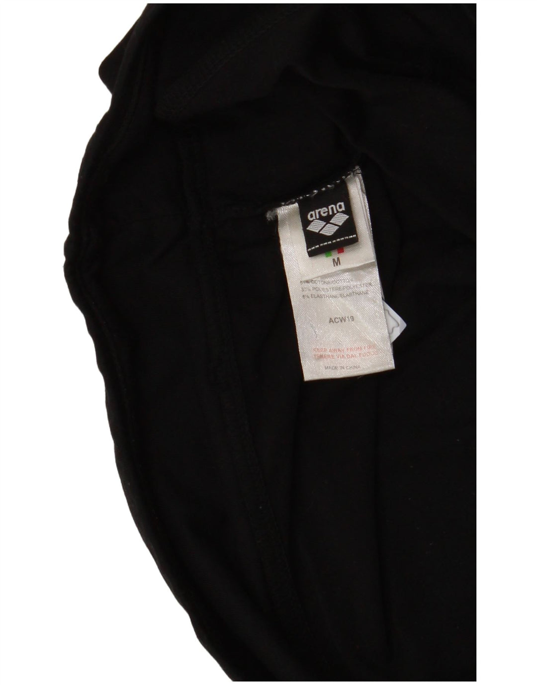 Arena Leggings Femme UK 12 Coton Noir Moyen