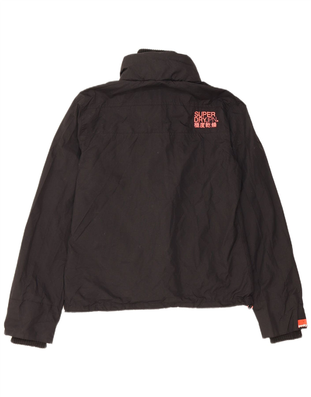 Superdry Veste coupe-vent The Windcheater pour femme UK 16 Large Noir Nylon