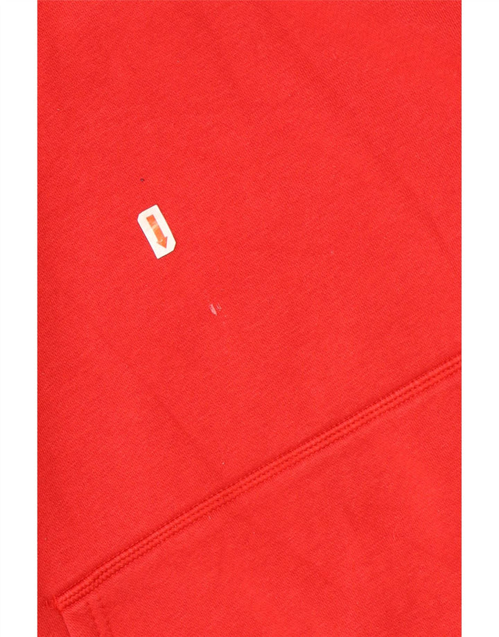 Adidas Pull à capuche pour homme XL Rouge Coton