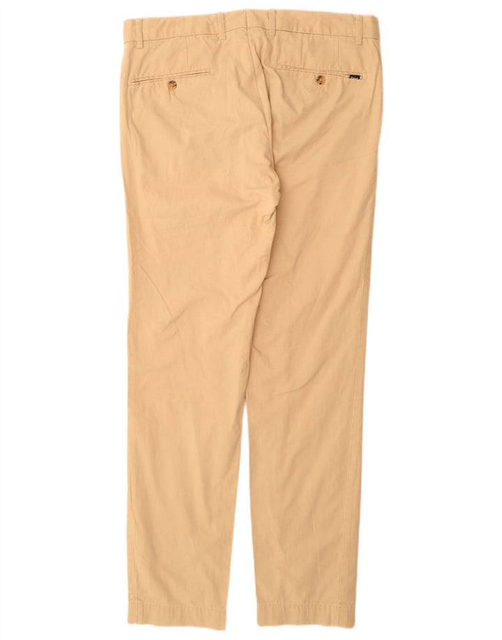 POLO RALPH LAUREN Pantalon Chino Slim Fuselé Homme W32 L31 Coton Beige