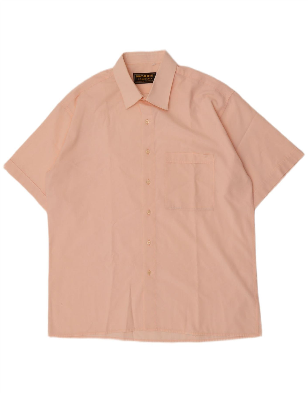 Chemise à manches courtes Morris pour hommes, grand rose