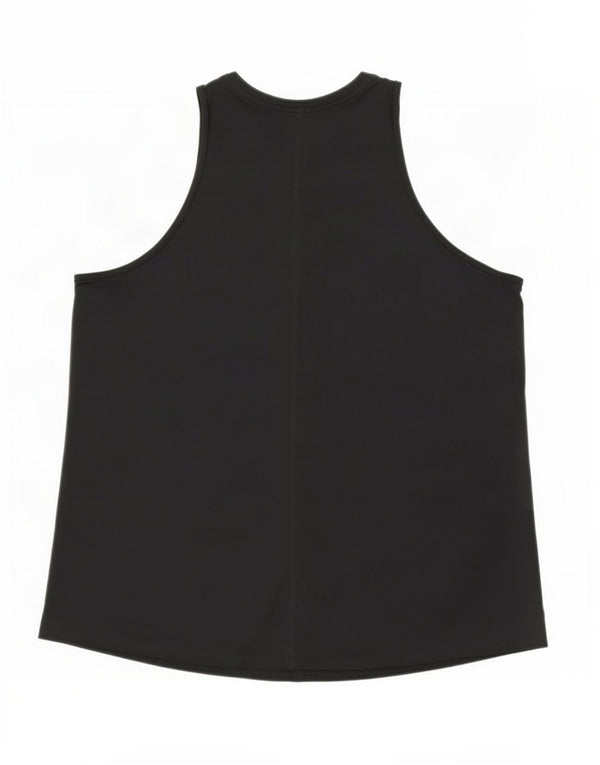 Nike Débardeur Dri Fit Femme UK 20 2XL Noir Polyester