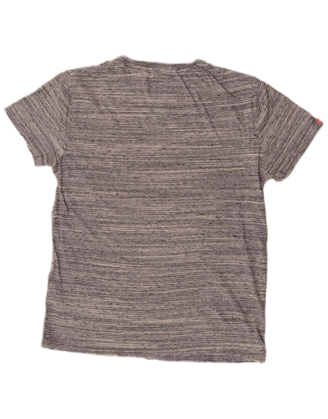 Superdry T-Shirt Homme Gris Moyen Moucheté Coton