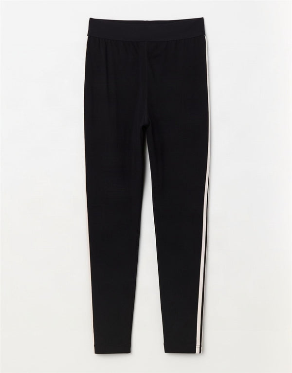 Adidas Leggings Femme UK 16/18 Large Bleu Marine