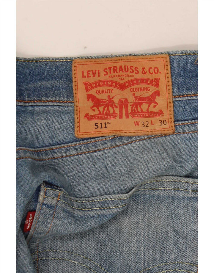 Levi's Jean Slim 511 Homme Bleu W32 L30 Coton