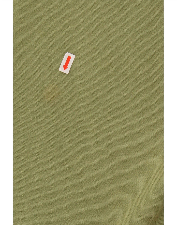 AMERICAN SYSTEM Sweat-Shirt Homme Petit Kaki Coton