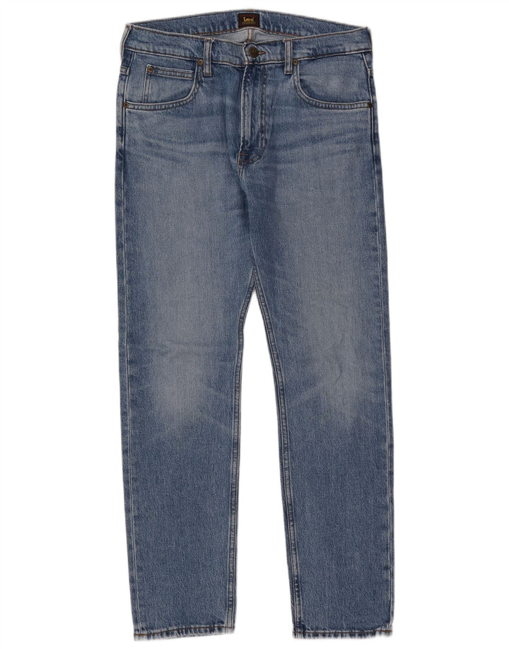 Lee Jean Slim Rider W32 L32 Homme Bleu Coton