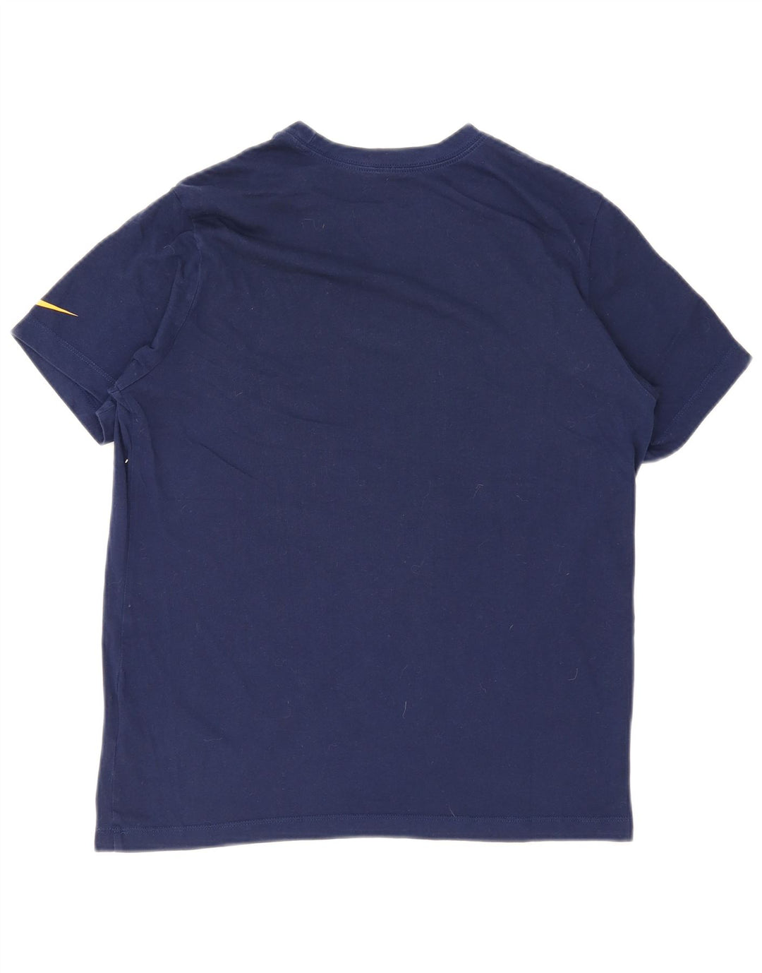 Nike T-shirt graphique pour homme en coton bleu marine moyen