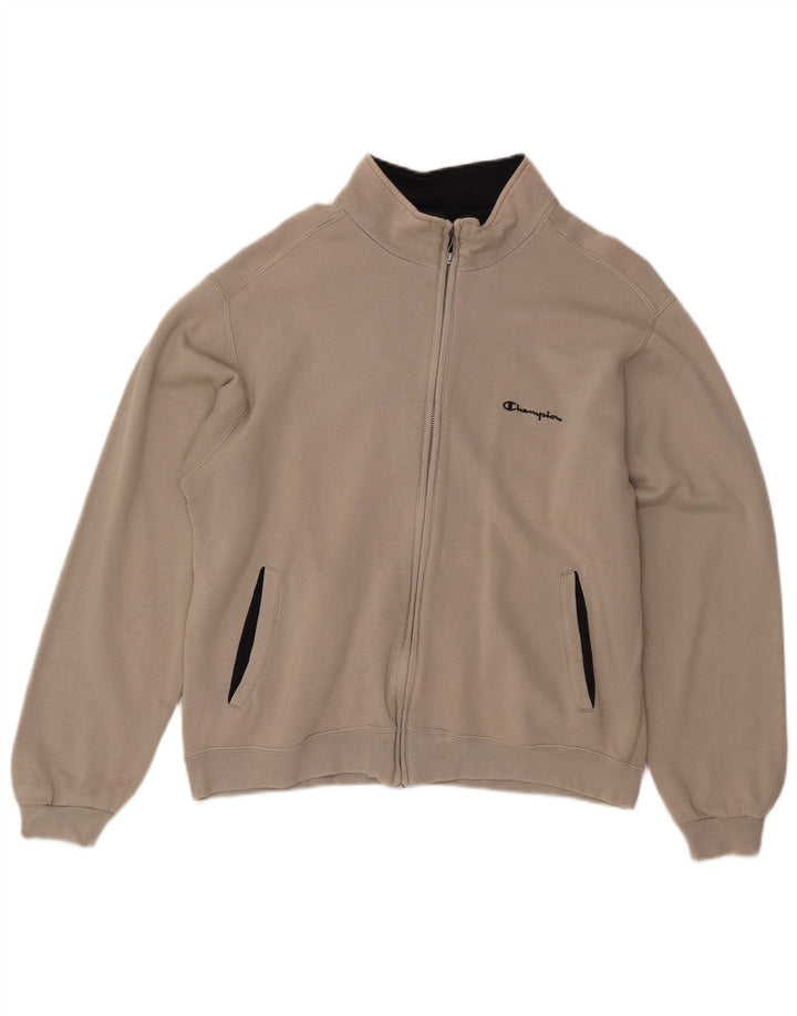Champion Veste de survêtement pour homme Petit Beige