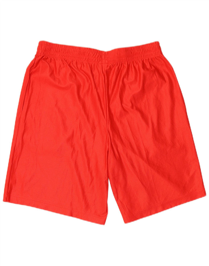 Short de sport Starter pour homme en polyester rouge moyen