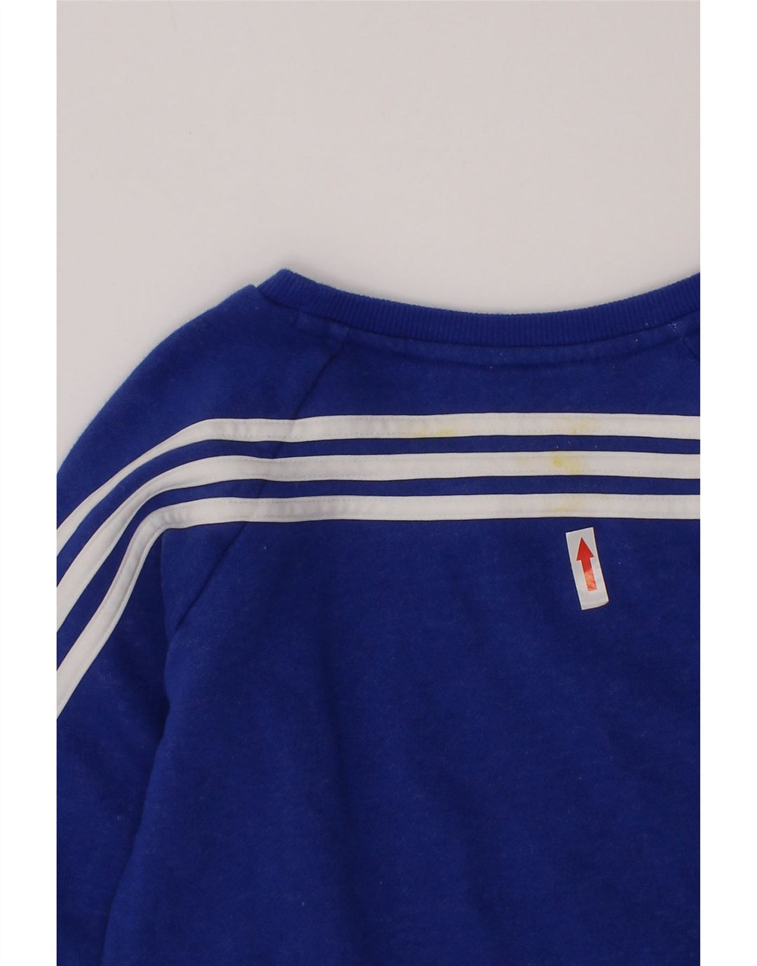 Adidas Sweat-Shirt Garçon 3-4 Ans Bleu Coton