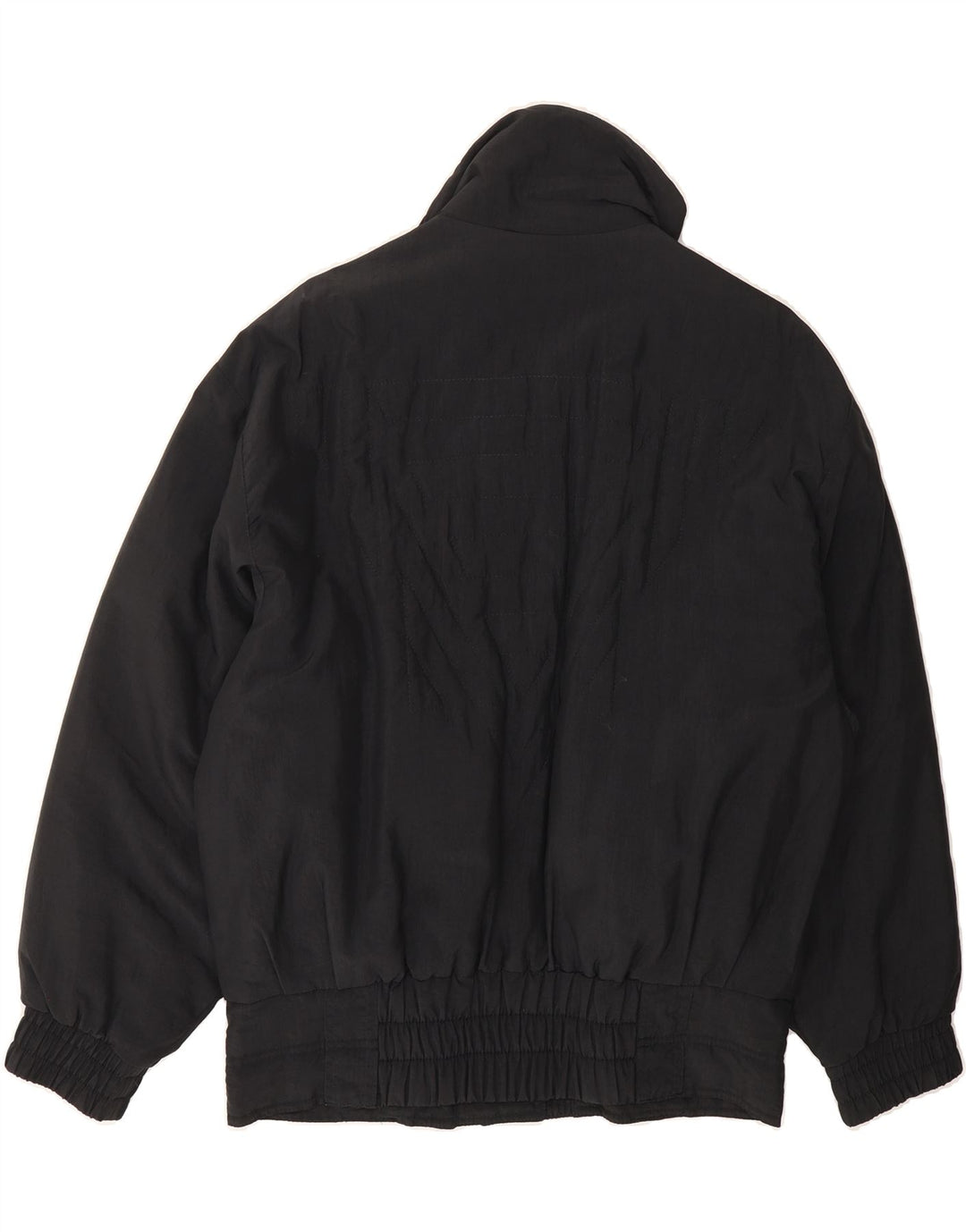 PROLINE Womens Bomber Jacket UK 18 XL Black Vintage Proline and Second-Hand Proline from Messina Hembry 