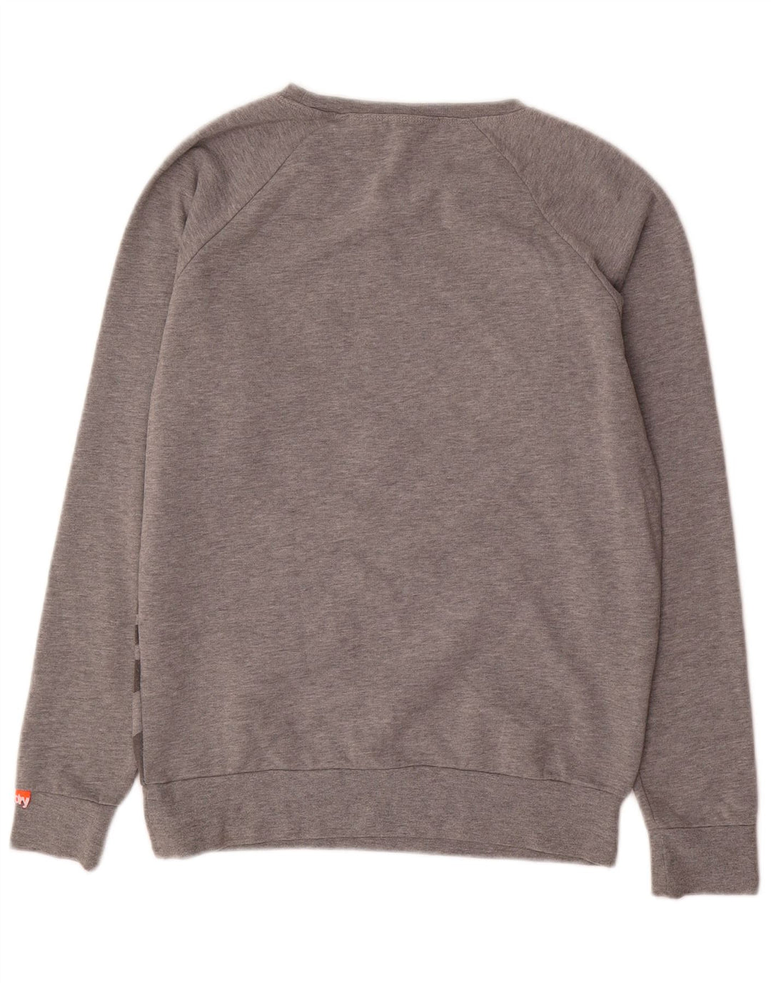 Superdry Sweat-Shirt Graphique Gris Moyen Camouflage Polyester Homme