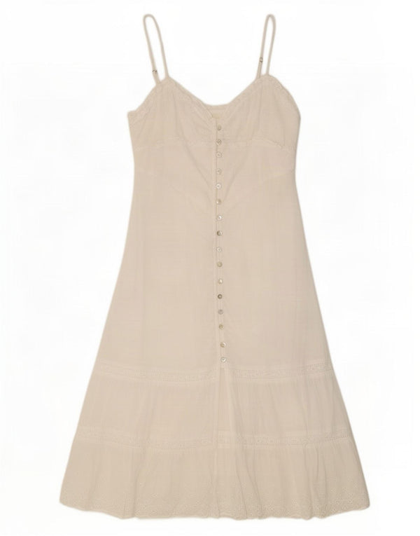 Urban Outfitters Robe d'été pour femme UK 4 XS en coton blanc