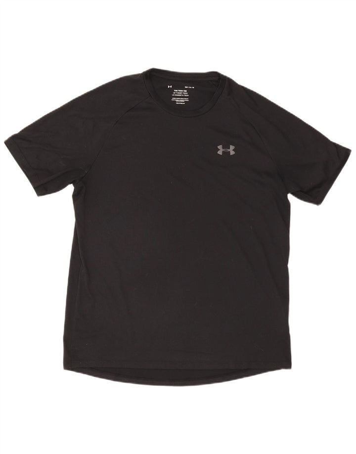 Under Armour T-Shirt Homme Noir Moyen Polyester