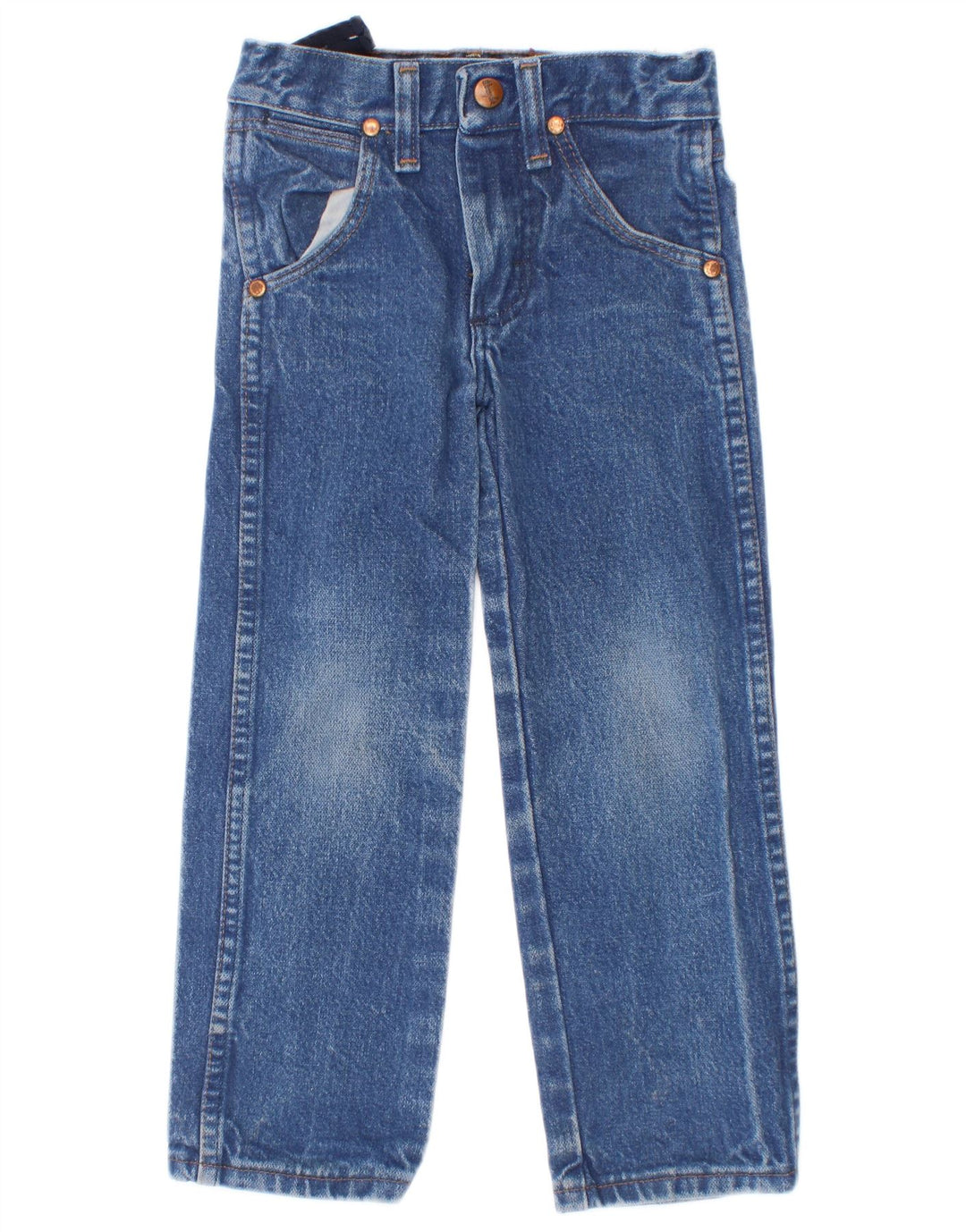 Wrangler Jean Slim Garçon 3-4 Ans W20 L14 Bleu Coton