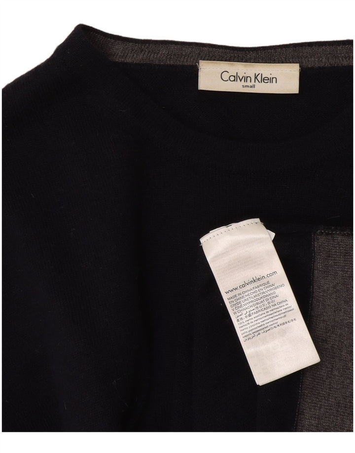 Calvin Klein Homme Petite Laine Bleu Marine