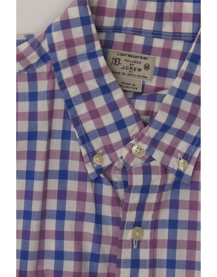 J. Crew Chemise coupe ajustée pour homme en coton vichy violet moyen