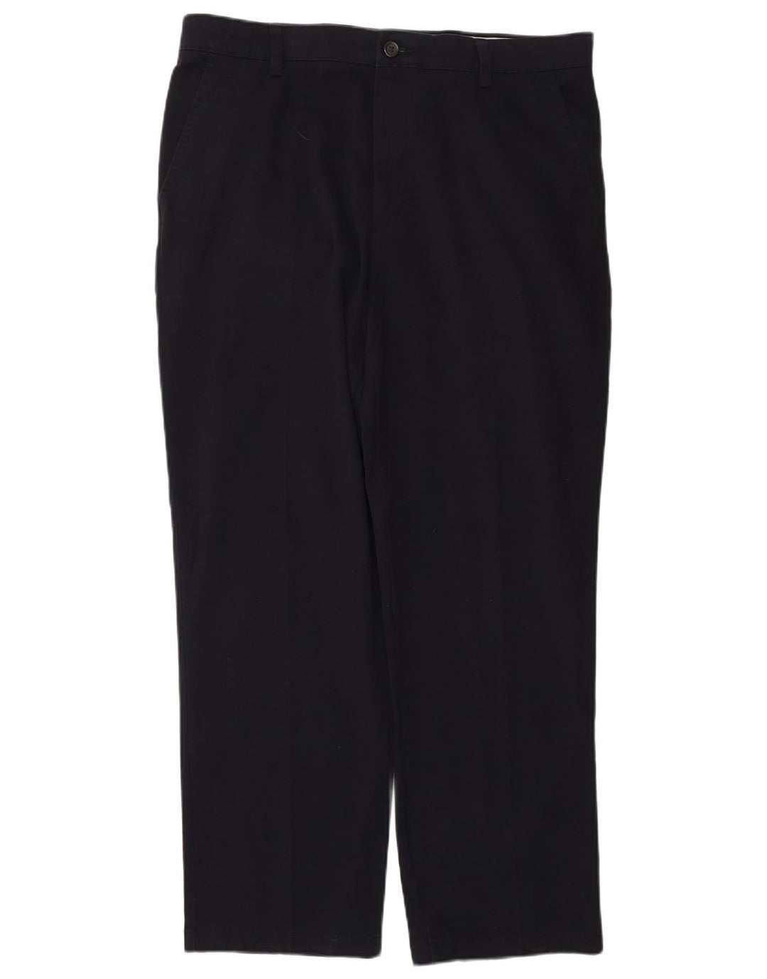 DOCKERS Pantalon Chino Coupe Classique Homme W34 L30 Bleu Marine Coton Classique