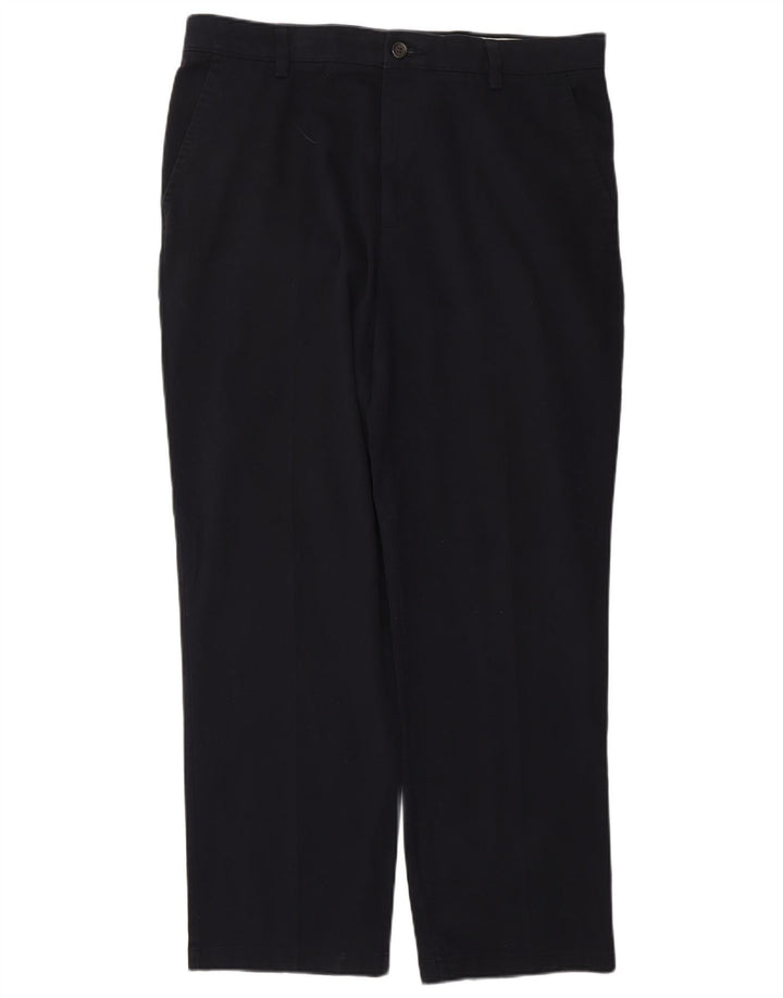 DOCKERS Pantalon Chino Coupe Classique Homme W34 L30 Bleu Marine Coton Classique
