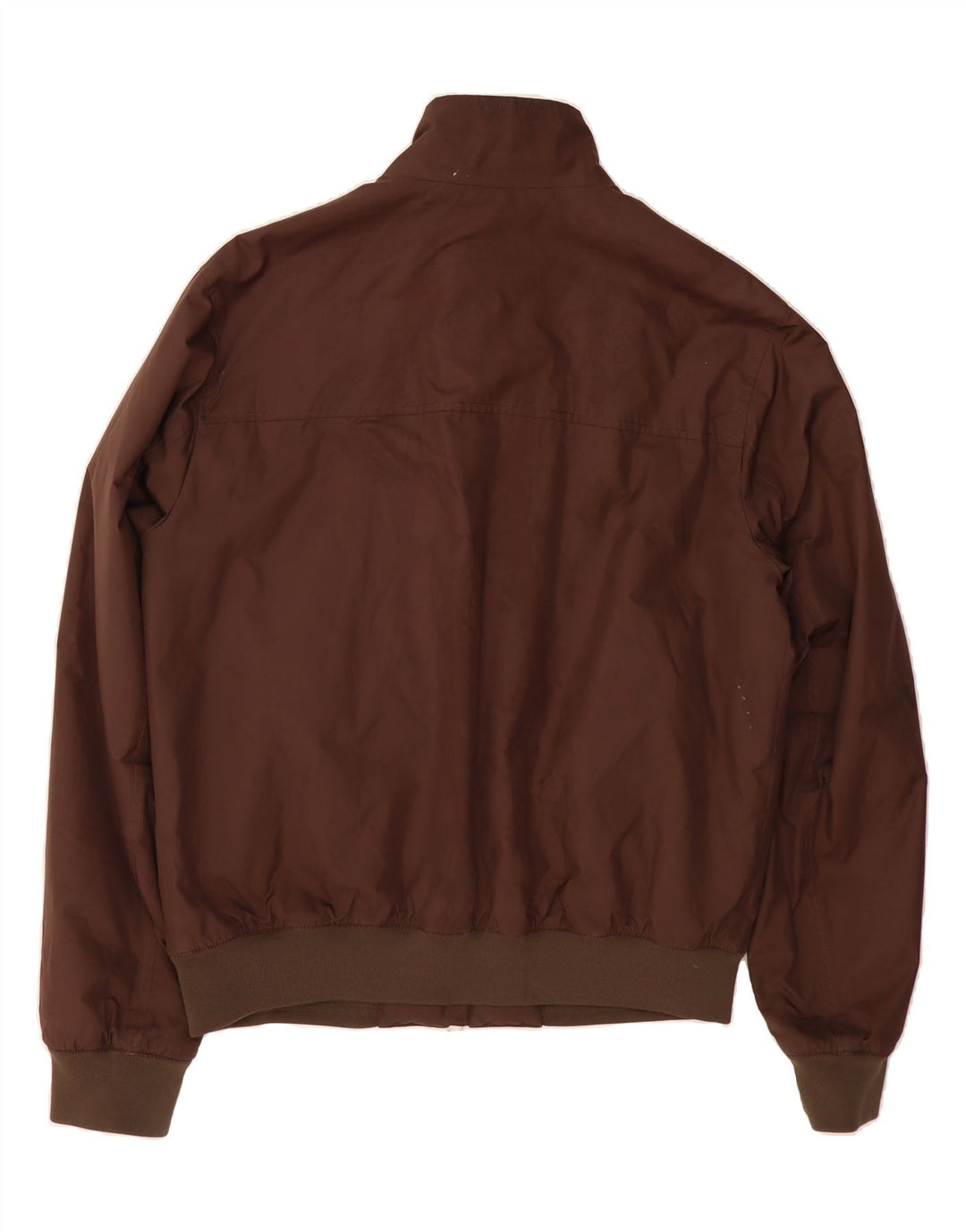 MARINA YACHTING Mens Bomber Jacket IT 50 Large Brown Polyester Vintage Marina Yachting and Second-Hand Marina Yachting from Messina Hembry 