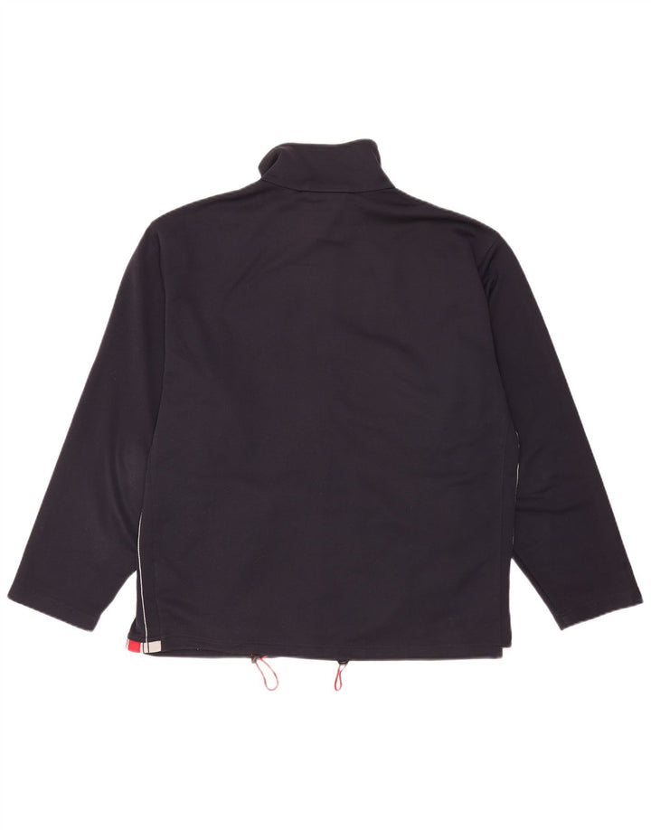 Lotto Veste de survêtement coupe classique pour homme, taille L, noir